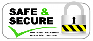 best online lucks casino | safe and secure logo with tick and padlock